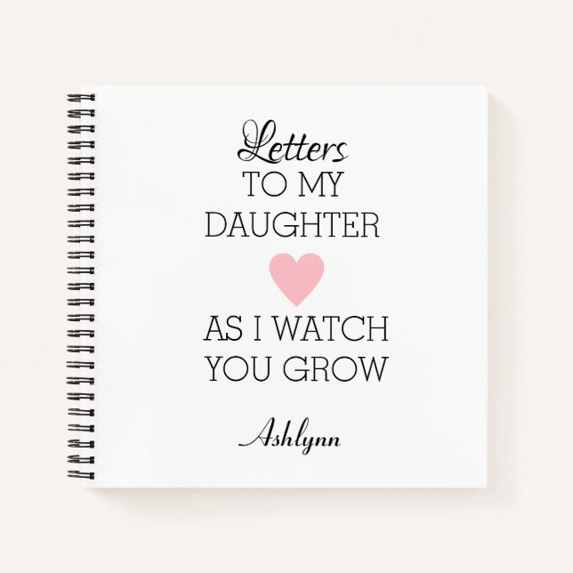 Lettres au Journal de ma fille (Devant)