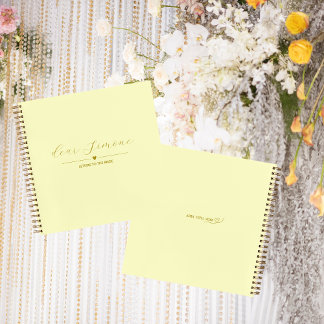 Lettres au livre d'invité de la mariée | Beurre ja