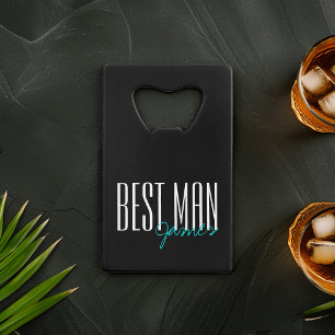 Lettres audacieuses "Best Man" Soirée de mariage p