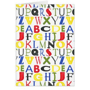 Lettres brillamment colorées par Megan Meagher