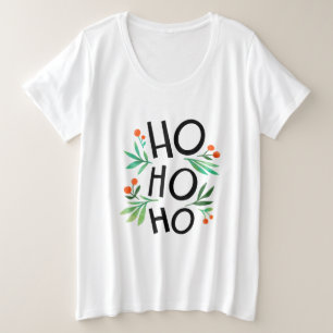 Lettres de Noël décoratives avec ho t-shirts