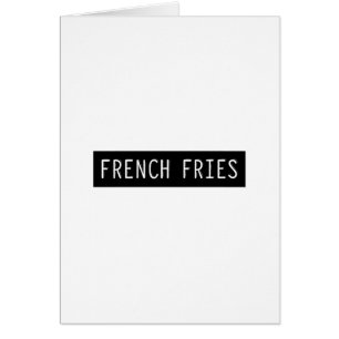 Lettres de vieille machine Fries