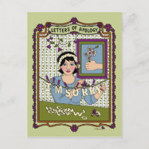 Lettres d'excuses_A_ Carte postale