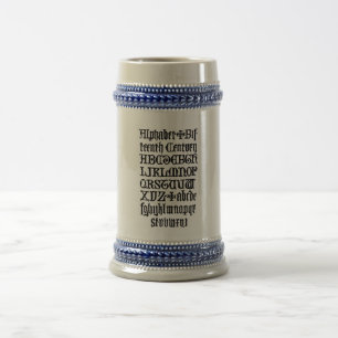 Lettres gothiques Mug
