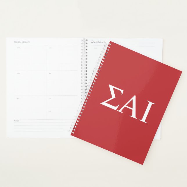 Lettres grecques Sigma Alpha Iota (Devant avec enveloppe)
