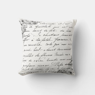 Lettres par design lancer oreiller par Sommer Hami