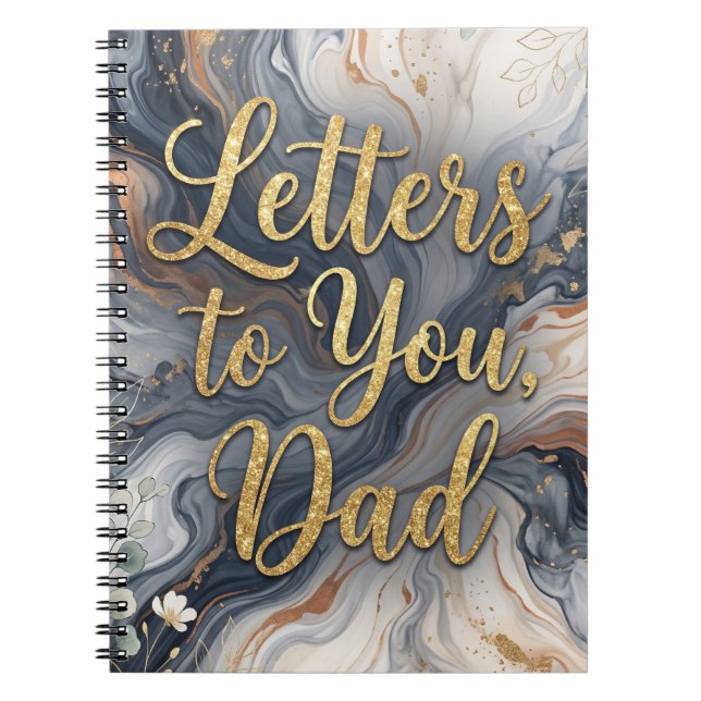 Lettres pour toi, Papa : Journal de deuil (Devant)