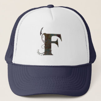 Lettres vintages F - Casquette