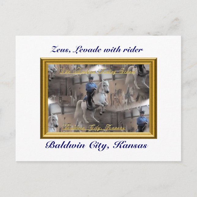 Levade carte postale (Devant)