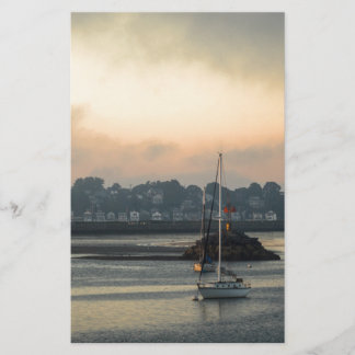 Levée de soleil et bateaux