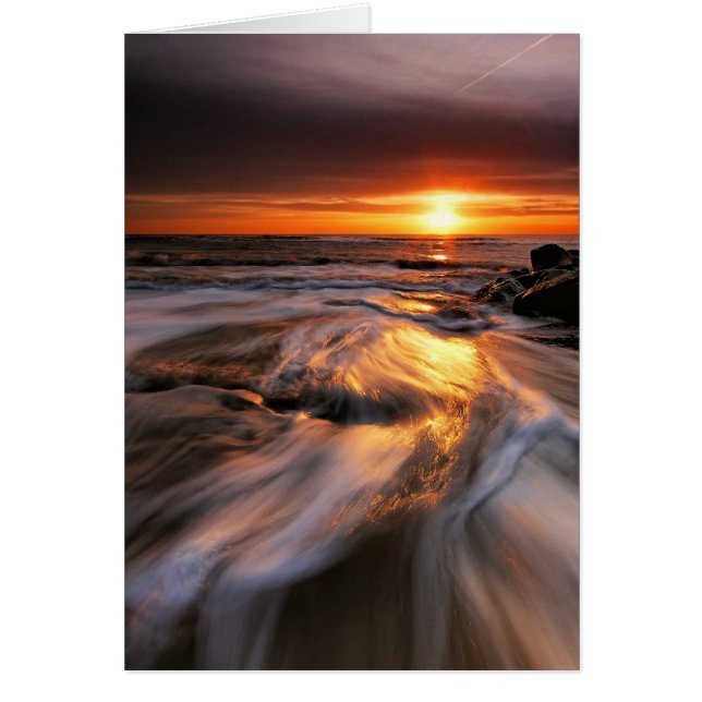 Lever de soleil 4. de plage de Southwold (Devant)