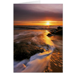 Lever de soleil 6. de plage de Southwold