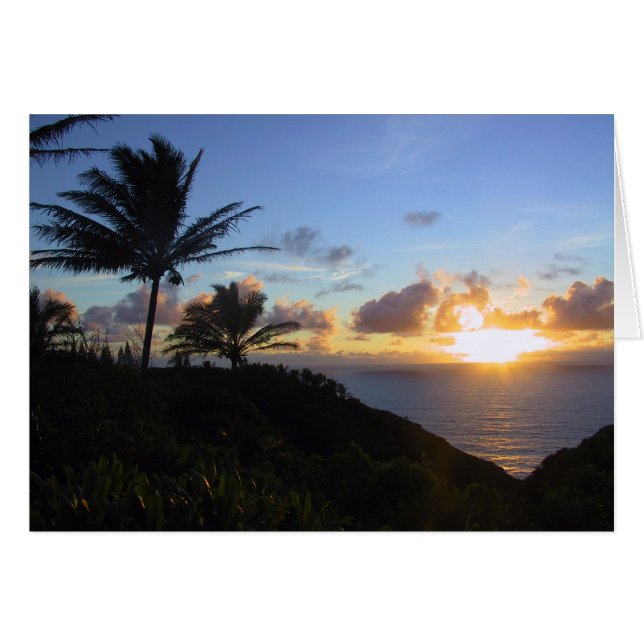 Lever de soleil à Maui (Devant horizontal)