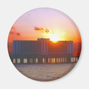 Lever De Soleil Au Flagship Hotel Magnets