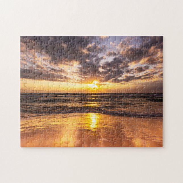 Lever de soleil au puzzle de paradis de surfers (Horizontal)