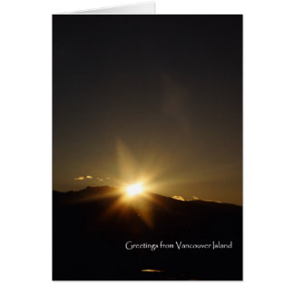 Lever de soleil de montagne