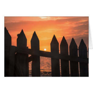 Lever de soleil par la barrière d'A