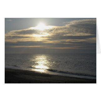 lever de soleil sur la mer
