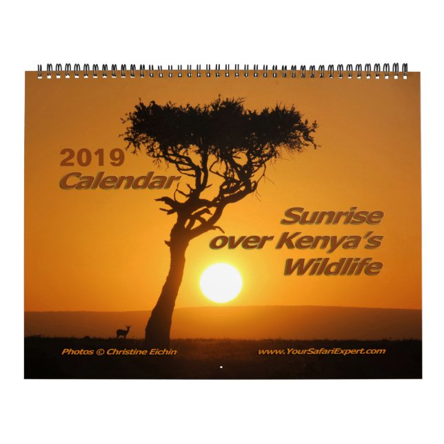 Lever de soleil sur le calendrier de la faune du K (Protection)
