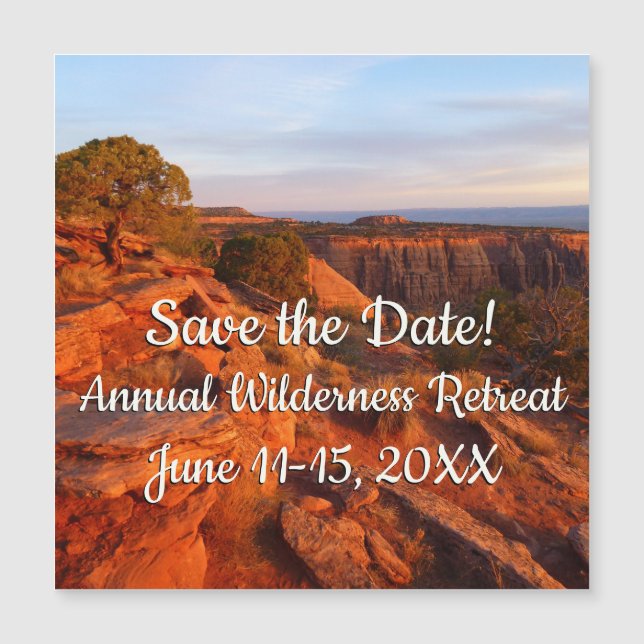 Lever de soleil sur le sentier Grand View au monum (Devant)