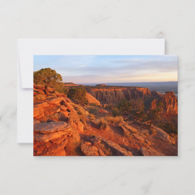 Lever de soleil sur le sentier Grand View au monum (Devant)