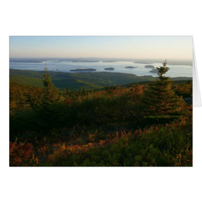 Lever du soleil à Cadillac Mountain I (Devant horizontal)