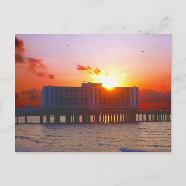 Lever Du Soleil Aux Cartes Postales De L'Hôtel Fla (Devant)