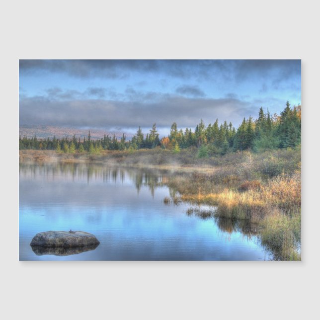 Lever du soleil d'automne au lac Moosehead Maine (Devant)