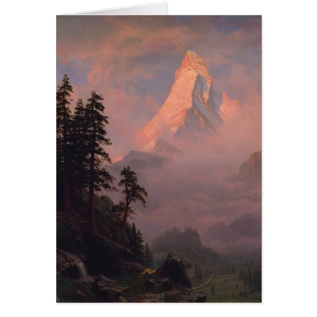 Lever du soleil sur le Cervin (Devant)