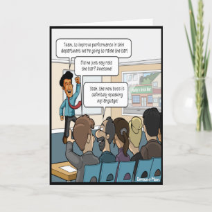 Levez la carte de jour du bar Funny Boss