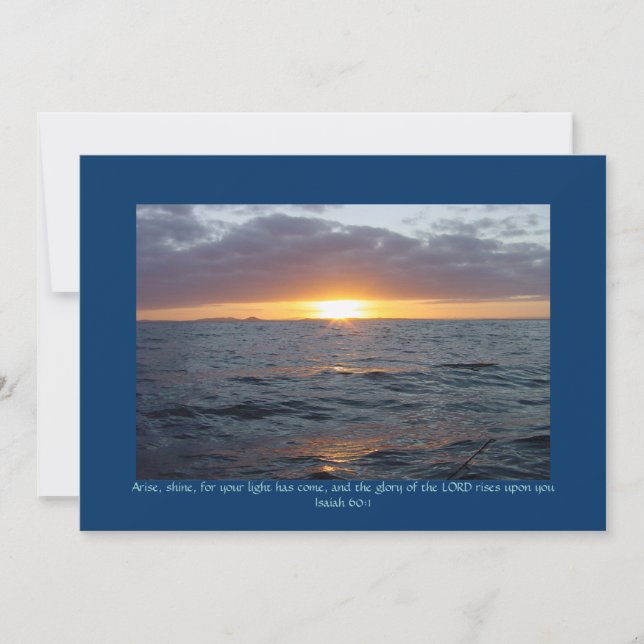 Levez le feu - Ésaïe 60:1 (Devant)