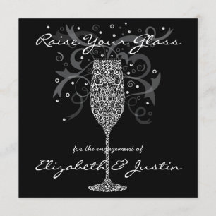 Levez votre invitation en verre