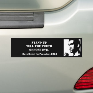 Levez-vous avec Dave Smith Bumper Sticker