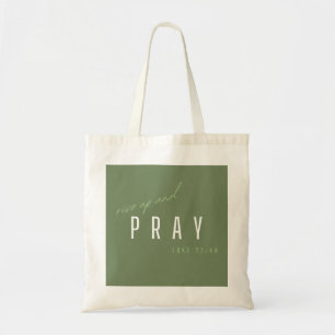 levez-vous et priez. Luc22:46. Sacs fourre-tout