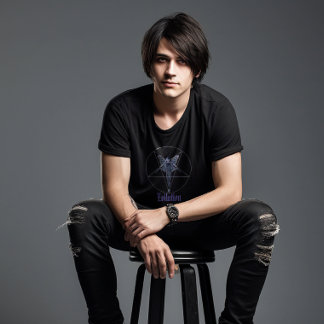 L'évolution a déclenché le T-shirt noir Slogan