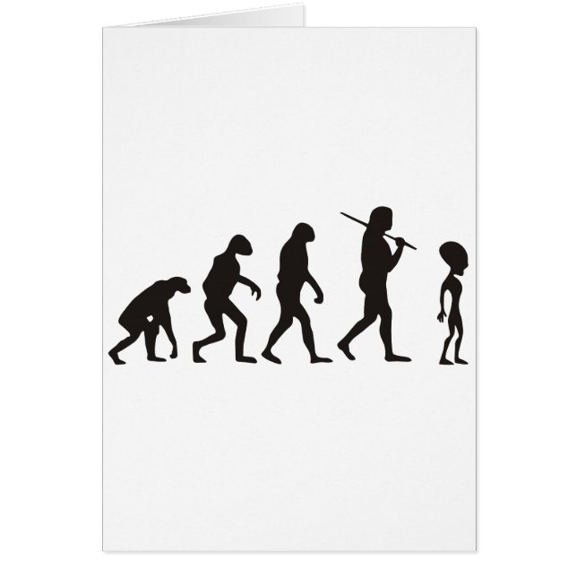 L'évolution des Aliens (Devant)