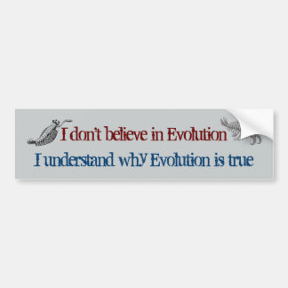 L'évolution est un véritable Sticker pare-chocs