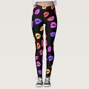 Lèvres roses Leggings