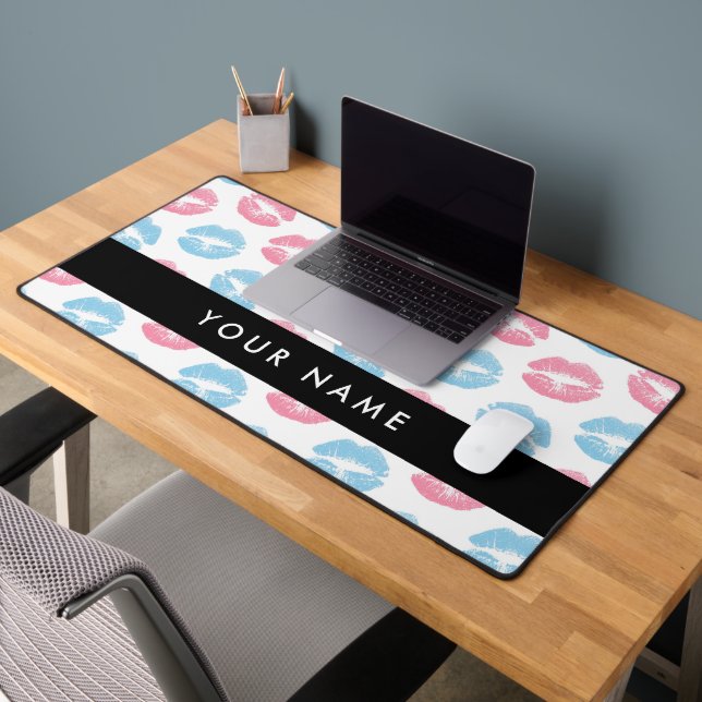 Lèvres Roses, Lèvres Bleues, Baiser, Votre Nom, Pe (Bureau 2)
