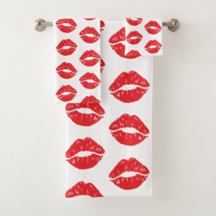 Lèvres Rouges, Rouge À Lèvres, Baiser, Motif Des L