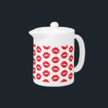 Lèvres Rouges, Rouge À Lèvres, Baiser, Motif Des L<br><div class="desc">Motif élégante,  élégante et raffinée aux lèvres rouges. Un cadeau moderne et tendance,  parfait pour les amateurs de maquillage dans votre vie.</div>