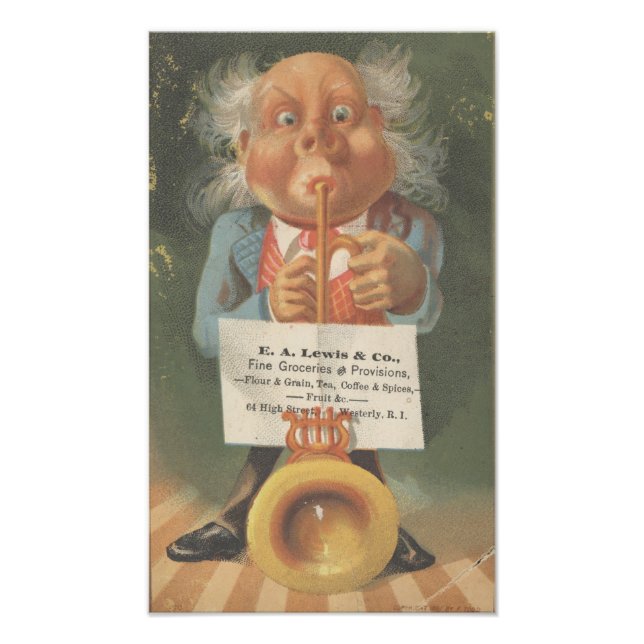 Lewis & Co. Fine Groceries Ephemera Photo Imprimer (Devant)