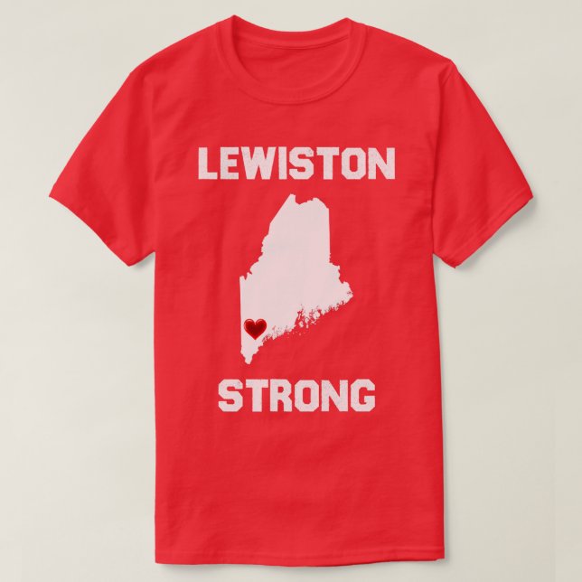 Lewiston Strong TShirt 3 (Design devant)