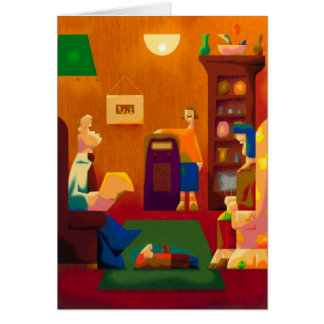 l'exposition de Jack Benny - carte vierge