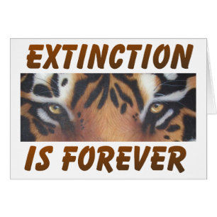 L'extinction est éternelle