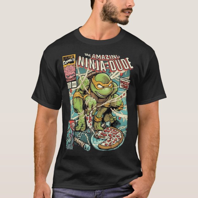 L'Extraordinaire T-shirt classique Ninja Dude Esse (Devant)