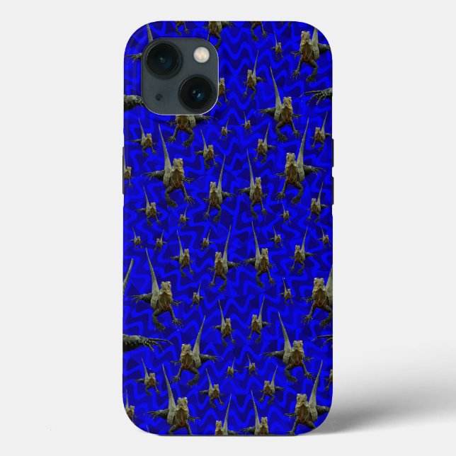 Lézard Dragon, iPhone 13 Coque (Verso)