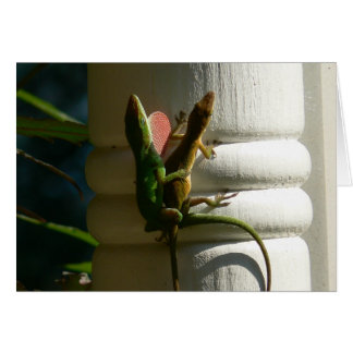 Lézards dans l'amour