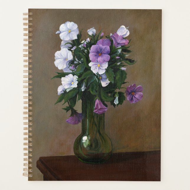 Lg Planner - Mallows in Vase (Devant)
