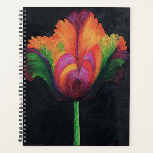 Lg Planner Rainbow Parrot Tulip (Devant)
